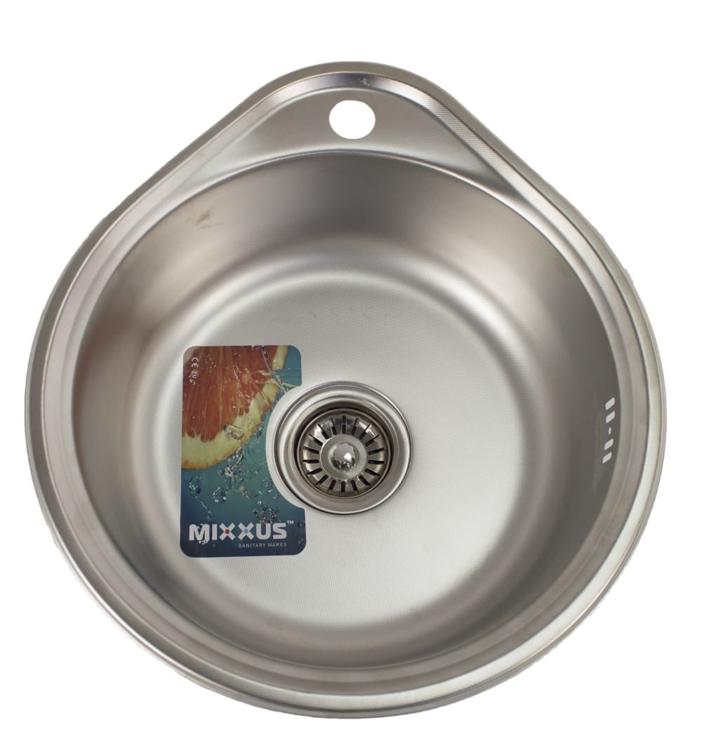 Fregadero cocina inox redonda, MIXXUS Z4843-06-160E