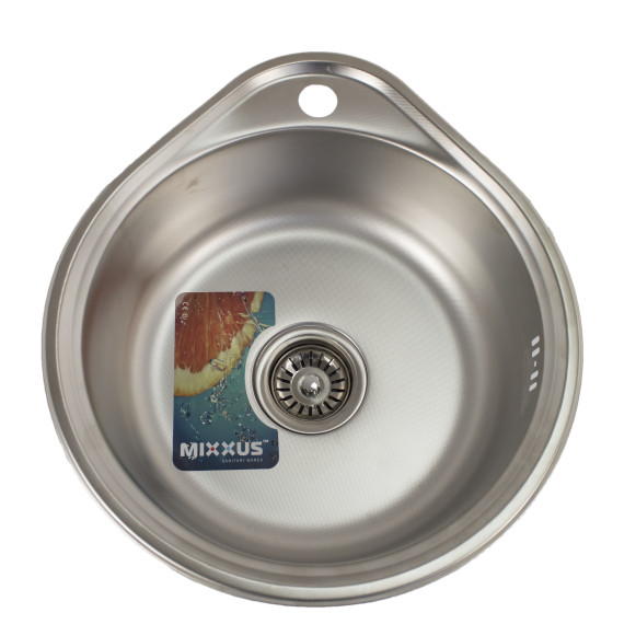 Fregadero cocina inox redonda, MIXXUS Z4843-08-180D