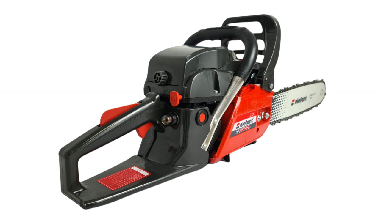 Motosierra en gasolina ELEFANT CS5800B, 5.5CP, 3400 rpm, 2 cuchillas 2 cadenas, 38/45 cm - Imagen 8