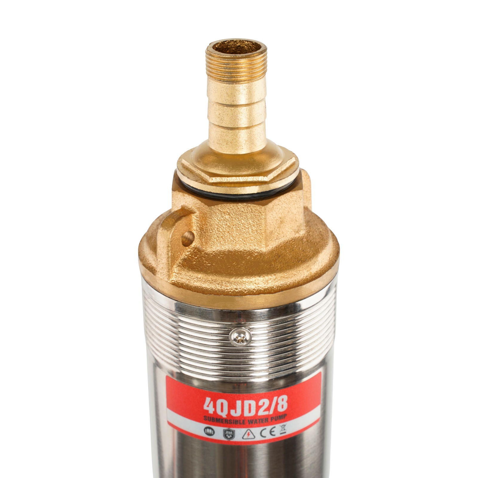 Bomba sumergible Elefant 4QJD2/8, 1100 W, 66 l/min, para pozo profundo - Imagen 2