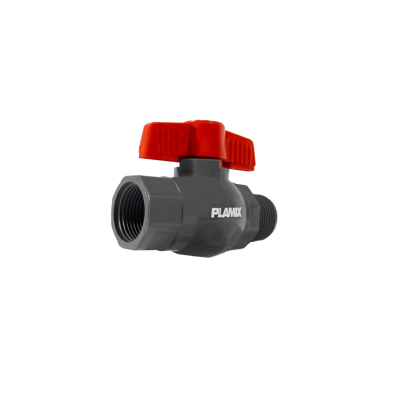 Grifo agua PVC Plamix PVM, 3/4 pulgada int-ext, paquete 16 ud., instalaciones sanitarias