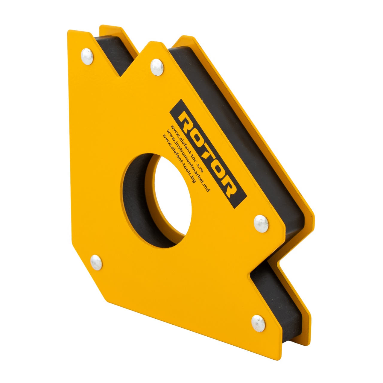 Soporte magnético soldadura ROTOR RM45, 45 kg fuerza, para colocacion piezas la soldadura